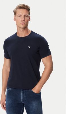 T-shirt męski casual Emporio Armani Underwear ze sklepu: MODIVO w kategorii: T-shirty męskie - zdjęcie WP-EBWP-BKLVO-LN0_0000306351127