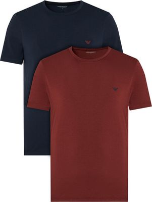 T-shirt męski casual Emporio Armani Underwear ze sklepu: MODIVO w kategorii: T-shirty męskie - zdjęcie WP-EBWP-BKLVO-LN0_0000306351769