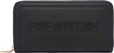 Portfel damski Love Moschino ze sklepu: MODIVO w kategorii: Portfele damskie - zdjęcie WP-EBWP-BKLVO-LN0_0000306356238