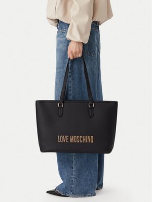 Shopper bag wakacyjna Love Moschino ze sklepu: MODIVO w kategorii: Torby Shopper bag - zdjęcie WP-EBWP-BKLVO-LN0_0000306356306