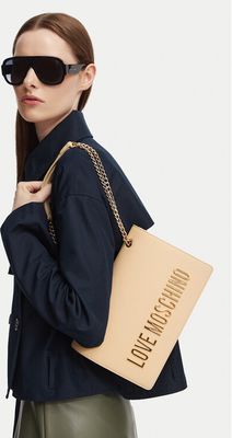 Listonoszka elegancka Love Moschino ze sklepu: MODIVO w kategorii: Listonoszki - zdjęcie WP-EBWP-BKLVO-LN0_0000306356337