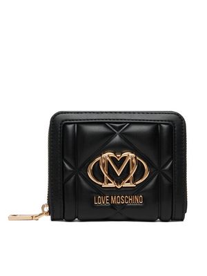 Portfel damski Love Moschino ze sklepu: MODIVO w kategorii: Portfele damskie - zdjęcie WP-EBWP-BKLVO-LN0_0000306356542