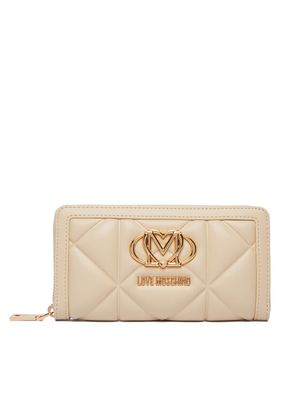 Portfel damski Love Moschino ze sklepu: MODIVO w kategorii: Portfele damskie - zdjęcie WP-EBWP-BKLVO-LN0_0000306356573
