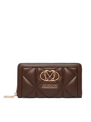 Portfel damski Love Moschino ze sklepu: MODIVO w kategorii: Portfele damskie - zdjęcie WP-EBWP-BKLVO-LN0_0000306356580