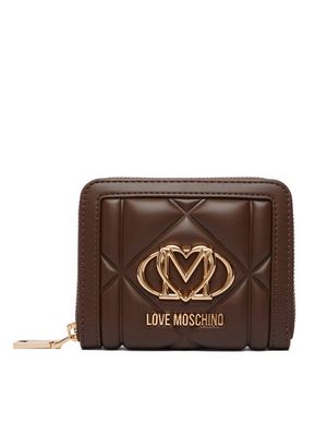 Portfel damski Love Moschino ze sklepu: MODIVO w kategorii: Portfele damskie - zdjęcie WP-EBWP-BKLVO-LN0_0000306356597