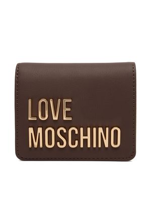 Portfel damski Love Moschino ze sklepu: MODIVO w kategorii: Portfele damskie - zdjęcie WP-EBWP-BKLVO-LN0_0000306356665