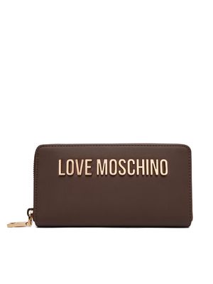 Portfel damski Love Moschino ze sklepu: MODIVO w kategorii: Portfele damskie - zdjęcie WP-EBWP-BKLVO-LN0_0000306356689