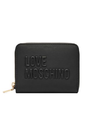 Portfel damski Love Moschino ze sklepu: MODIVO w kategorii: Portfele damskie - zdjęcie WP-EBWP-BKLVO-LN0_0000306356719