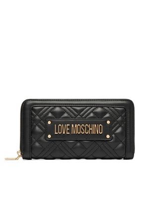 Portfel damski Love Moschino ze sklepu: MODIVO w kategorii: Portfele damskie - zdjęcie WP-EBWP-BKLVO-LN0_0000306356726