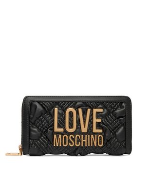 Portfel damski Love Moschino ze sklepu: MODIVO w kategorii: Portfele damskie - zdjęcie WP-EBWP-BKLVO-LN0_0000306356764