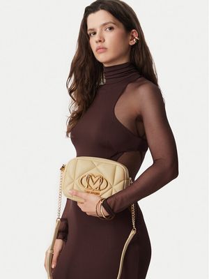 Listonoszka elegancka Love Moschino ze sklepu: MODIVO w kategorii: Listonoszki - zdjęcie WP-EBWP-BKLVO-LN0_0000306357273