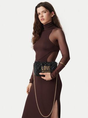 Kopertówka elegancka Love Moschino ze sklepu: MODIVO w kategorii: Kopertówki - zdjęcie WP-EBWP-BKLVO-LN0_0000306357860