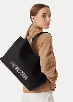 Shopper bag wakacyjna Love Moschino ze sklepu: MODIVO w kategorii: Torby Shopper bag - zdjęcie WP-EBWP-BKLVO-LN0_0000306357938