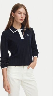 Sweter damski casual Lacoste ze sklepu: MODIVO w kategorii: Swetry damskie - zdjęcie WP-EBWP-BKLVO-LN0_0000306358126