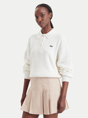 Sweter damski na zimę Lacoste ze sklepu: MODIVO w kategorii: Swetry damskie - zdjęcie WP-EBWP-BKLVO-LN0_0000306358133