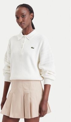 Sweter damski na zimę Lacoste ze sklepu: MODIVO w kategorii: Swetry damskie - zdjęcie WP-EBWP-BKLVO-LN0_0000306358133