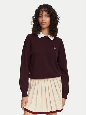 Sweter damski na zimę Lacoste ze sklepu: MODIVO w kategorii: Swetry damskie - zdjęcie WP-EBWP-BKLVO-LN0_0000306358140