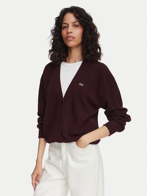 Lacoste - Sweter damski casualowy ze sklepu: MODIVO w kategorii: Swetry damskie - zdjęcie WP-EBWP-BKLVO-LN0_0000306358157