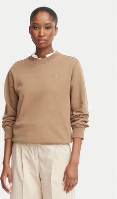Bluza damska jesienna Lacoste ze sklepu: MODIVO w kategorii: Bluzy damskie - zdjęcie WP-EBWP-BKLVO-LN0_0000306358522