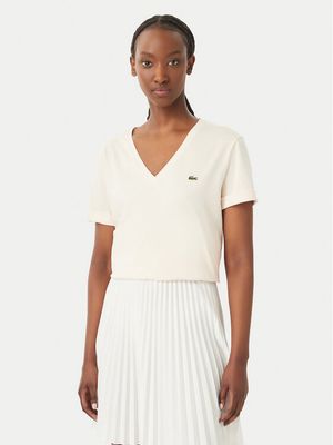 Bluzka damska casual Lacoste ze sklepu: MODIVO w kategorii: Bluzki damskie - zdjęcie WP-EBWP-BKLVO-LN0_0000306358751