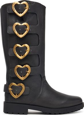 Love Moschino - Kozaki damskie na zimę ze sklepu: MODIVO w kategorii: Kozaki damskie - zdjęcie WP-EBWP-BKLVO-LN0_0000306359185
