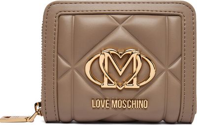 Portfel damski Love Moschino ze sklepu: MODIVO w kategorii: Portfele damskie - zdjęcie WP-EBWP-BKLVO-LN0_0000306359444