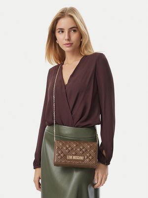Kopertówka elegancka Love Moschino ze sklepu: MODIVO w kategorii: Kopertówki - zdjęcie WP-EBWP-BKLVO-LN0_0000306359703