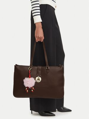 Shopper bag elegancka Love Moschino ze sklepu: MODIVO w kategorii: Torby Shopper bag - zdjęcie WP-EBWP-BKLVO-LN0_0000306360273