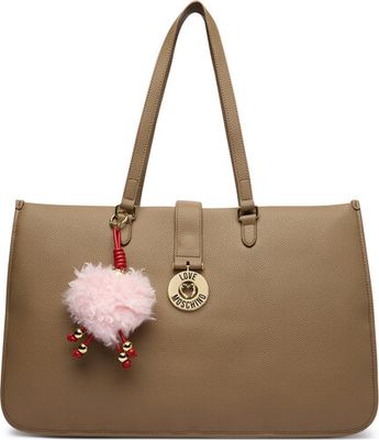 Shopper bag elegancka Love Moschino ze sklepu: MODIVO w kategorii: Torby Shopper bag - zdjęcie WP-EBWP-BKLVO-LN0_0000306360389