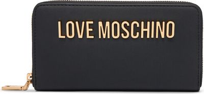 Portfel damski Love Moschino ze sklepu: MODIVO w kategorii: Portfele damskie - zdjęcie WP-EBWP-BKLVO-LN0_0000306360426