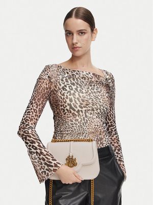 Just Cavalli - Kopertówka elegancka ze sklepu: MODIVO w kategorii: Kopertówki - zdjęcie WP-EBWP-BKLVO-LN0_0000306365797