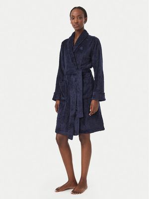 Szlafrok damski gładki LAUREN RALPH LAUREN ze sklepu: MODIVO w kategorii: Szlafroki damskie - zdjęcie WP-EBWP-BKLVO-LN0_0000306367029