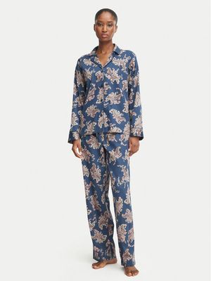 LAUREN RALPH LAUREN - Piżama w nadruki ze sklepu: MODIVO w kategorii: Piżamy damskie - zdjęcie WP-EBWP-BKLVO-LN0_0000306367067