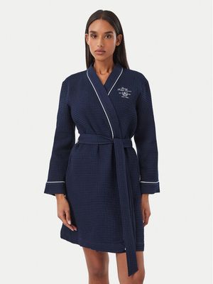 Szlafrok damski bez wzorów LAUREN RALPH LAUREN ze sklepu: MODIVO w kategorii: Szlafroki damskie - zdjęcie WP-EBWP-BKLVO-LN0_0000306367272