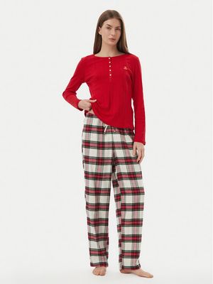 LAUREN RALPH LAUREN - Piżama w nadruki casual ze sklepu: MODIVO w kategorii: Piżamy damskie