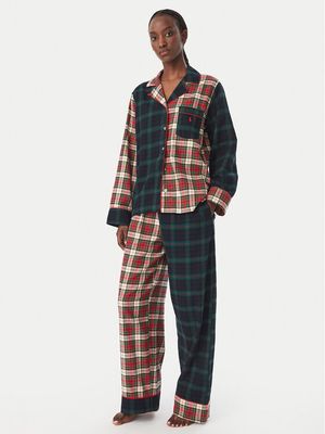 Piżama z nadrukami Polo Ralph Lauren ze sklepu: MODIVO w kategorii: Piżamy damskie - zdjęcie WP-EBWP-BKLVO-LN0_0000306367548