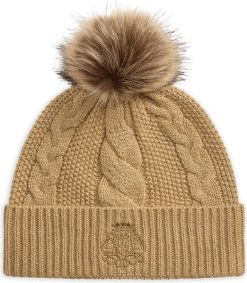 Czapka zimowa damska LAUREN RALPH LAUREN ze sklepu: MODIVO w kategorii: Czapki zimowe damskie - zdjęcie WP-EBWP-BKLVO-LN0_0000306369153