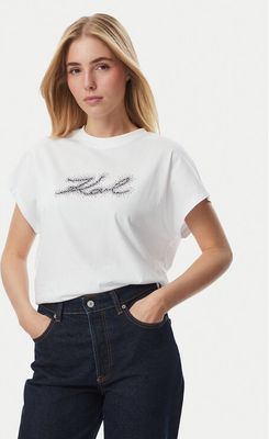Bluzka damska młodzieżowa Karl Lagerfeld ze sklepu: MODIVO w kategorii: Bluzki damskie - zdjęcie WP-EBWP-BKLVO-LN0_0000306415560
