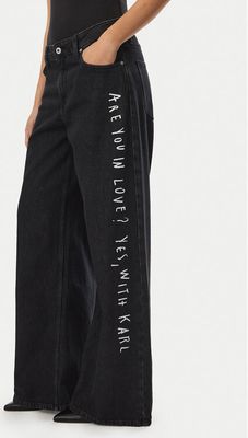 Karl Lagerfeld Jeans - Jeansy damskie w miejskim stylu ze sklepu: MODIVO w kategorii: Jeansy damskie - zdjęcie WP-EBWP-BKLVO-LN0_0000306415898