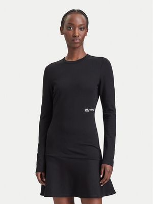 Karl Lagerfeld Jeans - Sukienka ze sklepu: MODIVO w kategorii: Sukienki - zdjęcie WP-EBWP-BKLVO-LN0_0000306416055