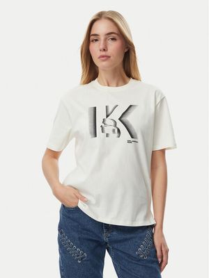 Bluzka damska młodzieżowa na wiosnę Karl Lagerfeld ze sklepu: MODIVO w kategorii: Bluzki damskie - zdjęcie WP-EBWP-BKLVO-LN0_0000306416079