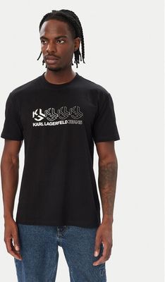 T-shirt męski Karl Lagerfeld Jeans ze sklepu: MODIVO w kategorii: T-shirty męskie - zdjęcie WP-EBWP-BKLVO-LN0_0000306417038