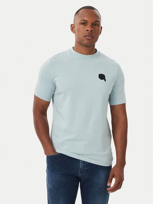 T-shirt męski Karl Lagerfeld ze sklepu: MODIVO w kategorii: T-shirty męskie - zdjęcie WP-EBWP-BKLVO-LN0_0000306429413