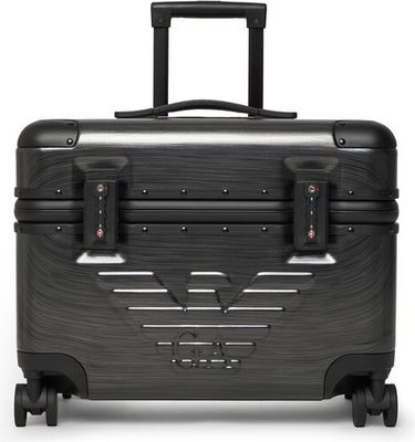 Walizka Emporio Armani ze sklepu: MODIVO w kategorii: Walizki - zdjęcie WP-EBWP-BKLVO-LN0_0000306429932