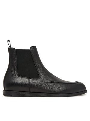 Buty zimowe męskie jesienne Emporio Armani ze sklepu: MODIVO w kategorii: Buty zimowe męskie - zdjęcie WP-EBWP-BKLVO-LN0_0000306430334
