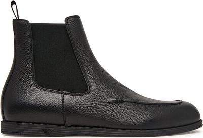 Buty zimowe męskie jesienne Emporio Armani ze sklepu: MODIVO w kategorii: Buty zimowe męskie - zdjęcie WP-EBWP-BKLVO-LN0_0000306430334