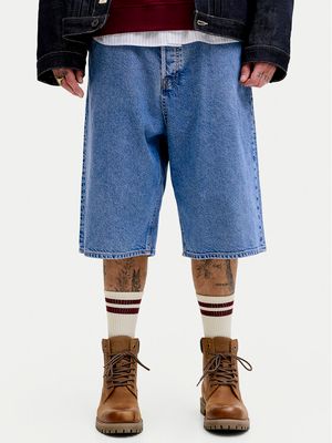 Spodenki męskie casualowe Jack & Jones ze sklepu: MODIVO w kategorii: Spodenki męskie - zdjęcie WP-EBWP-BKLVO-LN0_0000306440197
