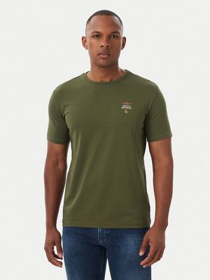 T-shirt męski casual Aeronautica Militare ze sklepu: MODIVO w kategorii: T-shirty męskie - zdjęcie WP-EBWP-BKLVO-LN0_0000306445529