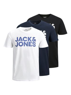 Jack & Jones - T-shirt męski młodzieżowy na wiosnę ze sklepu: MODIVO w kategorii: T-shirty męskie - zdjęcie WP-EBWP-BKLVO-LN0_0000306447998