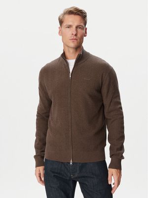 Sweter męski Gant ze sklepu: MODIVO w kategorii: Swetry męskie - zdjęcie WP-EBWP-BKLVO-LN0_0000306475946
